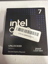 Intel Core Ultra 7 265KF 3.90GHz 20 Core SRQCU 20 Thread LGA 1851 picture