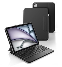Dexnor iPad Air 11 M4 M3 M2 Pro 11 Keyboard Case Backlit Trackpad Magnetic Black picture