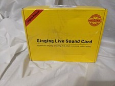 V8 Audio Mixing Sound Card USB for Singing Shouting Live Recording Rechargeable picture