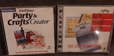 PrintMaster Party and Crafts Creator 850+ Craft Projects & Easy Forms Maker, Win picture