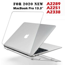 Glossy Crystal Clear Hard Case for MacBook Pro 13.3