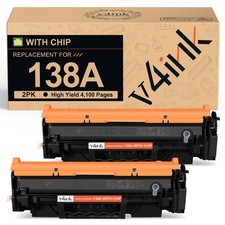 Compatible Black Toner Cartridge 138A for HP MFP 3101fdw, 3101sdw, 3001dw - High picture