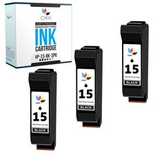 3PK Compatible CMYi HP Printer Ink 15 Cartridges for OfficeJet 5110 V30 V40 V45 picture