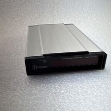 Hayes Smartmodem OPTIMA 288 28.8K Dial-Up Fax Modem 5240AM Silver/Black picture