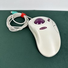 Belkin Trackmaster Trackball Mouse F8E189 PS/2 Vintage Computer 3 Button picture