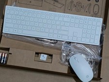 English HP Wireless Keyboard & Mouse KIT  W/dongle HSA-P003K White picture