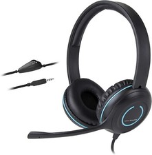 Cyber Acoustics Stereo Headset AC-5002, Single 3.5mm Plug picture