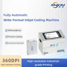 W72 Industrial Inkjet Printer 72mm Touch Screen True Type Font Date QR Coder picture