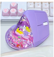 Pokemon Genuine Ditto Pikachu Bluetooth Vertical Mouse 2.4Ghz Wireless Mouse. picture