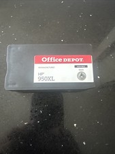 950XL Compatible Black Ink Cartridges Office Depot Brand Lot of 4 picture