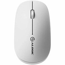 Alogic USB-C Rechargeable Wireless Bluetooth Mouse (White) picture