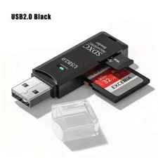 USB2.0 USB3.0 High-speed Multifunctional 2-in-1 SD TF Card Reader. picture