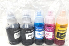 5 Pack Refill Ink Bottles, Epson Compatible picture