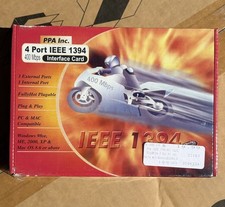 PPA Inc. 4 Port IEEE 1394 (400 Mbps) PCI Interface Card (1202) new picture