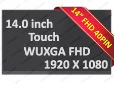 Dell DP/N 0V1J85 V1J85 OV1J85 Touch FHD IPS LCD Screen 40 pin Matte LED Display picture
