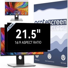 Protescreen 2-Pack 21.5 Inch Computer Privacy Screen Filter for 16:9 Monitor picture