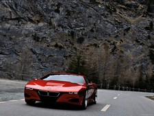 Cars bmw euro concept art Desk Mat Stitched picture