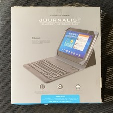 Lifeworks JOURNALIST Bluetooth Keyboard Folio Case, Universal Fit, 9-10