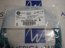 New Allen Bradley Ethernet RJ45 Patch Cord 1585J-M8HBJM-1M9 1585J picture