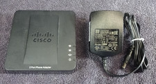 CISCO SPA112 2 Port Phone Adapter W/AC-Adapter picture