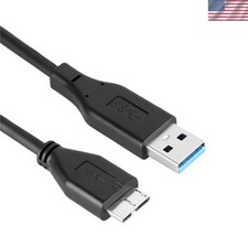 3 FT USB 3.0 Cable for External Hard Drives - Fast Data Transfer & Compatibility picture