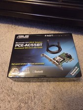 ASUS PCE-AC55BT AC1200 PCIe Dual Band WiFi Bluetooth Adapter Complete in Box picture