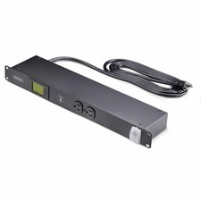 StarTech 8-Outlet Horizontal Rack Mount PDU, 1U Server Power Distribution Strip picture