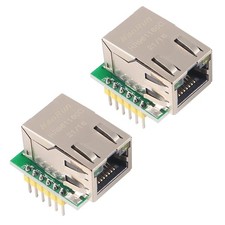 2 PCS USRES1 W5500 Chip SPI To LAN Ethernet Converter TCP/IP Module Arduino picture