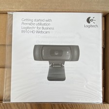 Logitech B910 HD Webcam 1080p 30fps Autofocus Built-In Mic USB Clip-On Black picture