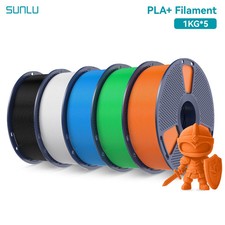 SUNLU PLA+ 3D Printer Filament 1.75mm 1KG Spool High Toughness No Bubbles picture