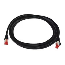 Triplett Cat6a-10Bk Voice And Data Patch Cable, 6A, 10 Gbps picture