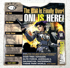 ONI Demo CD April 2001 Mac Addict Magazine Macintosh Game picture