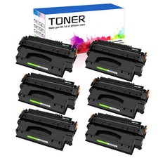 6Pk Black Toner Cartridge Replacement For HP Q5949X 49X Laserjet 1320TN Printer picture