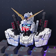 GUNDAM RX-78 Keycap 3-in-1 Translucent Resin Key Cap Keyboard Accessories Gift picture
