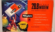 Megahertz 28.8 PC Card Modem with XJACK Connector – Model: XJ2288 - New picture