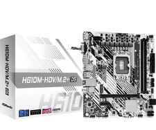 H610M-HDV/M.2+ D5 LGA 1700 Micro ATX DDR5 Intel H610 SATA 6Gb/s Micro picture