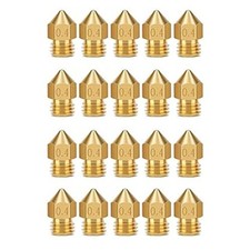 20PCS 3D Printer Brass Nozzles MK8 0.4MM, High Temperature Resistant, 20MK8 picture