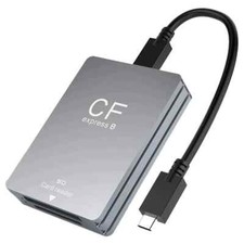 CFexpress Type B & SD Card Reader, USB 3.2 Gen 2 10Gbps High-Speed Adapter picture