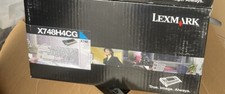 X748H4CG Original OEM Lexmark X748 Toner, Cyan High Yield Genuine Sealed picture