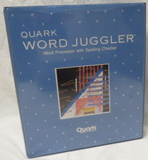 QUARK WORD JUGGLER SOFTWARE FOR Apple IIe IIc w/ Lexicheck and key puller picture