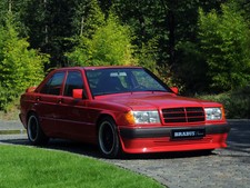 Cars brabus mercedes benz 190 e 3 6 w201 Desk Mat Stitched picture