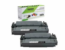 PayForLess Toner Cartridge 87A CF287A 2PK Black Compatible for HP Laserjet  picture