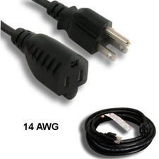 [Lot10] 50Ft Weather Proof Outdoor Power Cable NEMA5-15P/5-15R 14AWG 15A/250V SJ picture