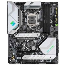 ASRock Z590 Steel Legend Motherboard ATX Intel Z590 LGA1200 DDR4 SATA3 M.2 HDMI picture