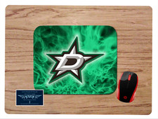 DALLAS STARS CUSTOM PC DESK MAT MOUSE PAD HOME SCHOOL OFFICE GIFT NHL  picture