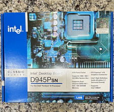 Intel Desktop Board D945PSN ATX LGA775 DDR2 PCIe x16 4-DIMM LAN Audio picture