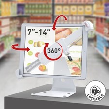 Barkan 7-14 inch Full Motion Articulating Lockable Tablet Mount, 2 Year Warranty picture
