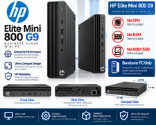 NEW HP Elite Mini G9 800 Tiny PC -  No CPU/RAM/HDD/GPU - Barebone PC only picture