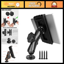 Heavy-Duty Anti-Theft Tablet Mount for 7.5''-12.9'' Tablets & iPad - Drill Base, picture