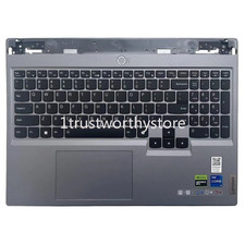 New For Lenovo Legion 5 16IRX9 Upper US Palmrest Keyboard Backlight 5CB1M72407 picture
